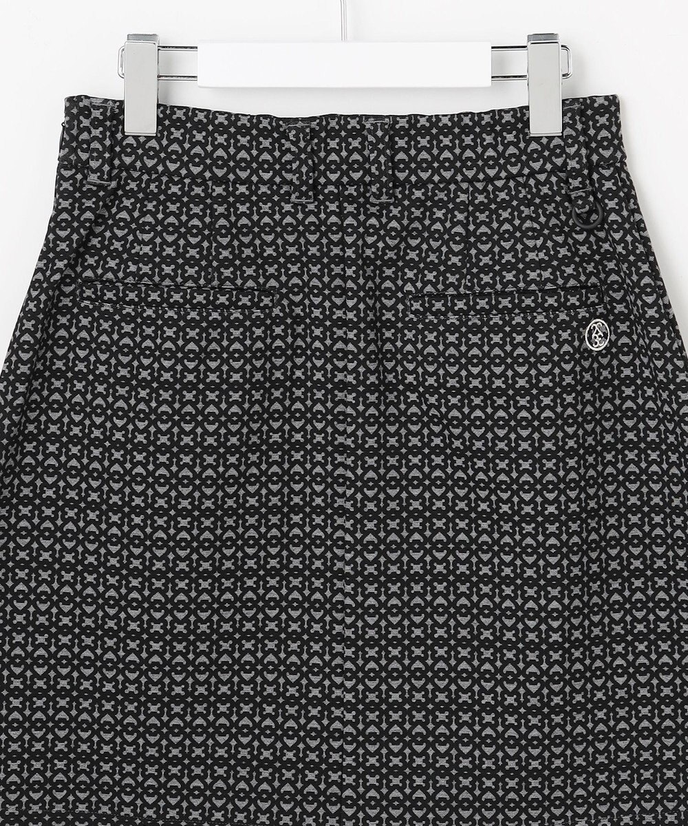 23区GOLF 【WOMEN】裏起毛ジャージースカート ストレッチ モノグラム 上品スタイル 