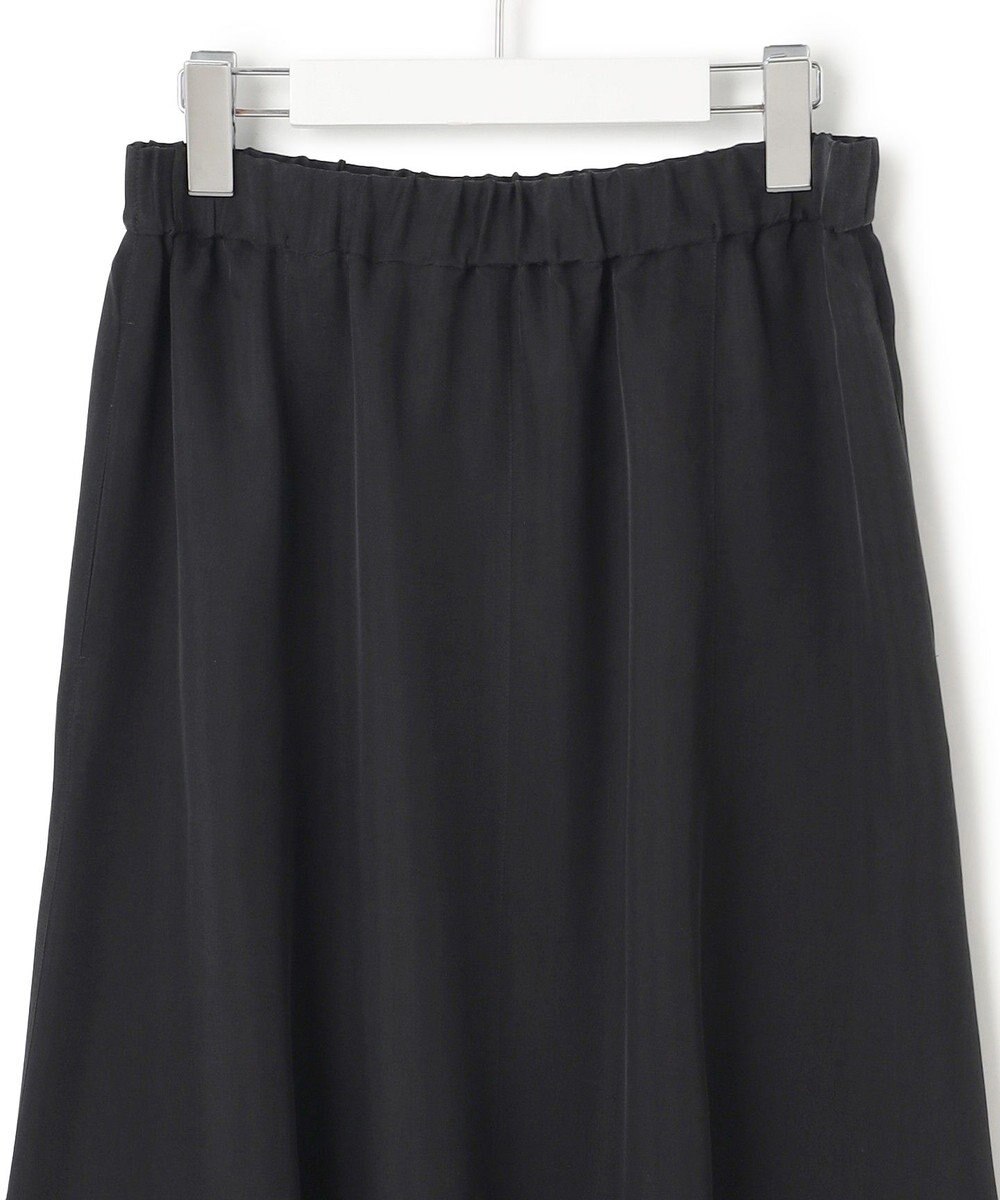 23区 【接触冷感/洗える】フィブリルツイル ギャザー スカート 