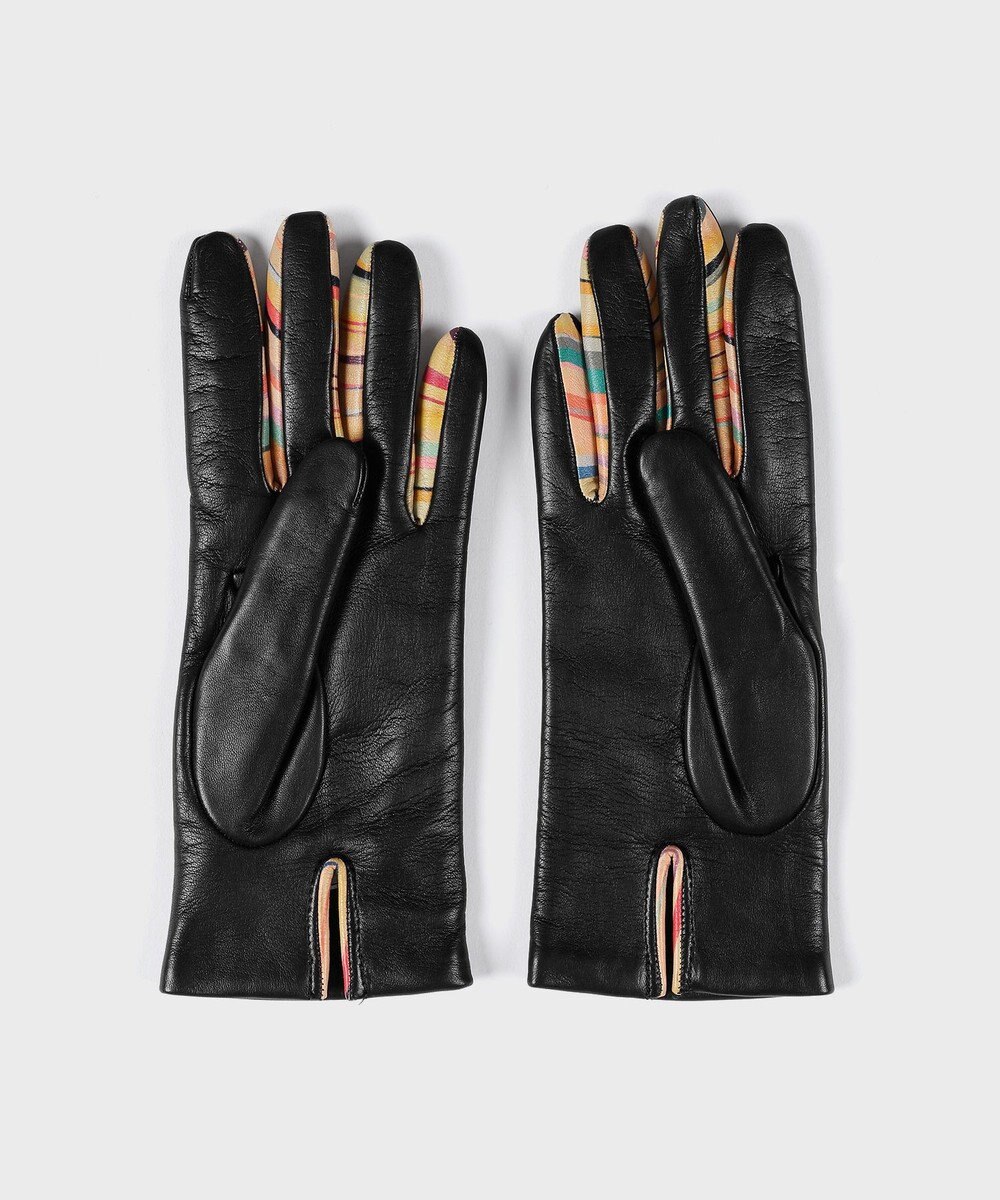 Paul Smith スワールトリム レザーグローブ 
