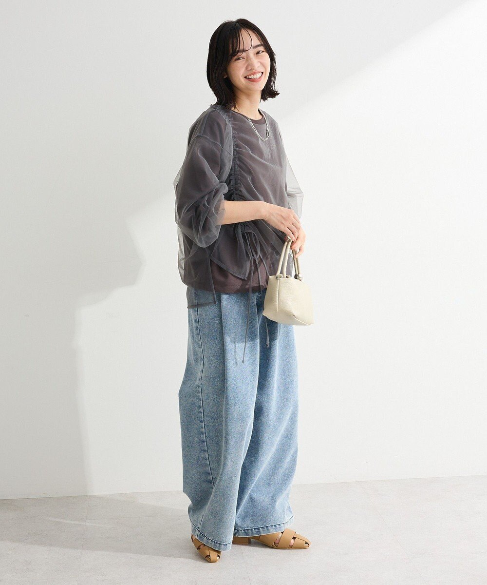 Green Parks シャーリングチュールドッキングプルオーバー 