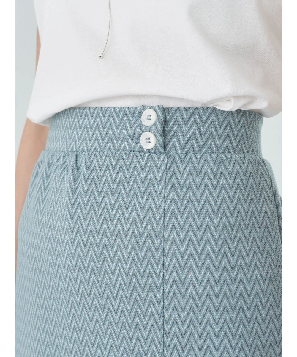 earth music&ecology シェブロン柄タイトスカート 