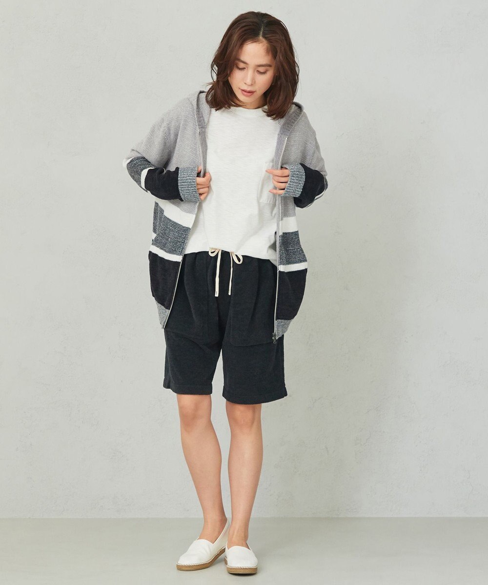 JOSEPH ABBOUD MOUNTAIN 【SPACE／UNISEX】ベアフリース パーカー 