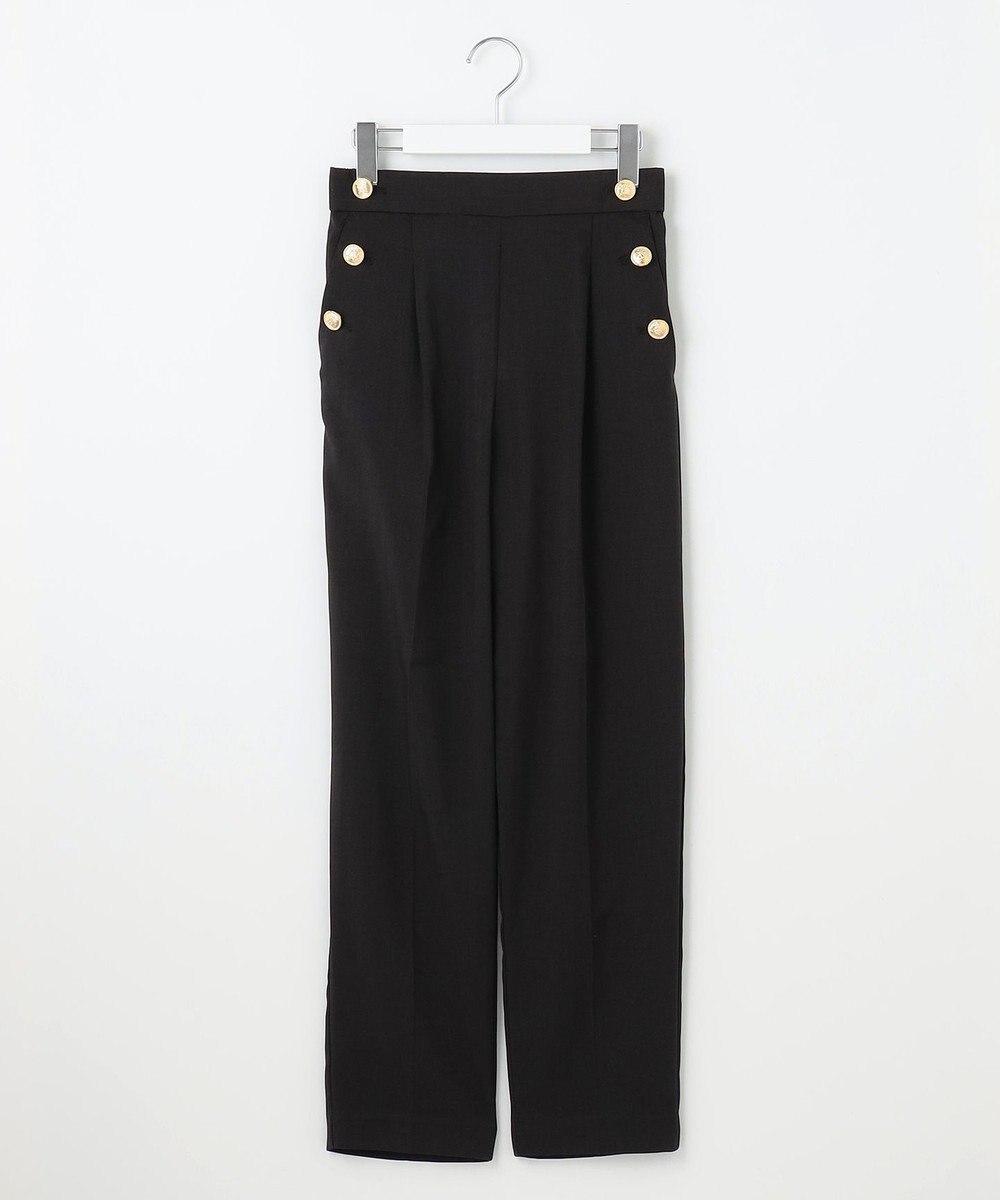 Feroux 【洗える】マリンテーパードパンツ 