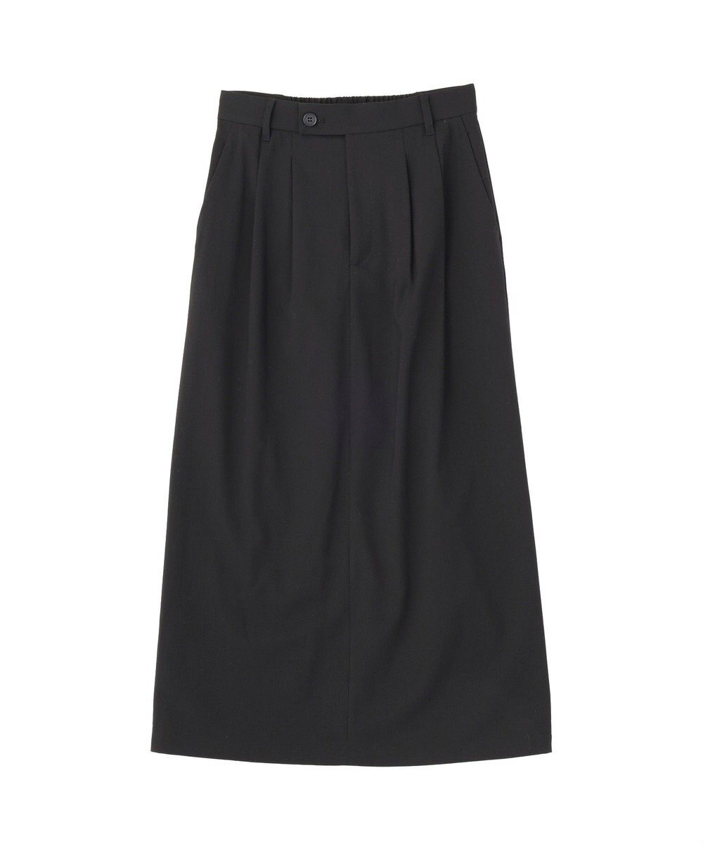 Green Parks イージーケアタック入りスカート 
