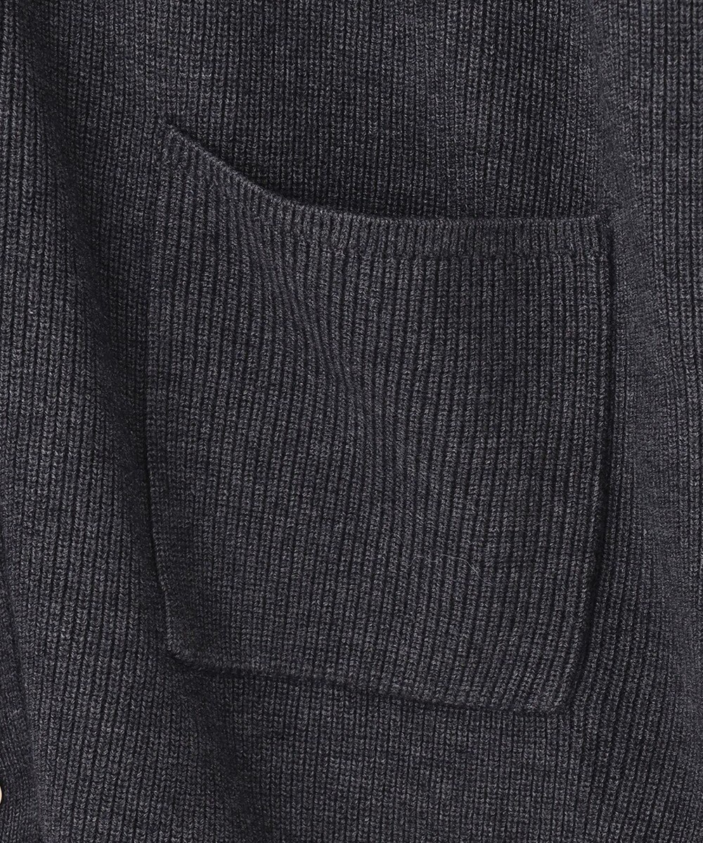 J.PRESS LADIES 【洗える】SEMI WORSTED カーディガン 
