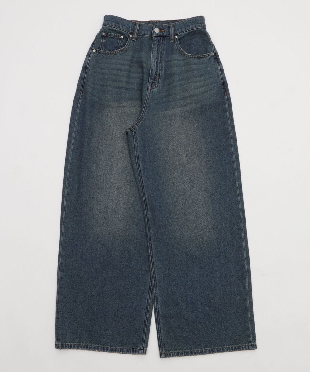 WEGO サマーデニムルーズワイドパンツ 