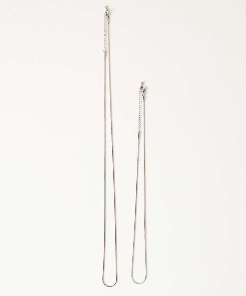 WEGO ステンレスシンプルチェーンネックレス60㎝ 