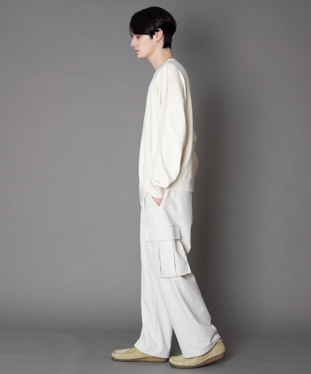 WEGO アクセ付きワンポイントニットプルオーバー（LS） 