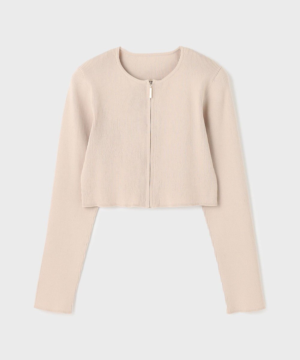 GRACE CONTINENTAL ショートリブニットカーディガン 