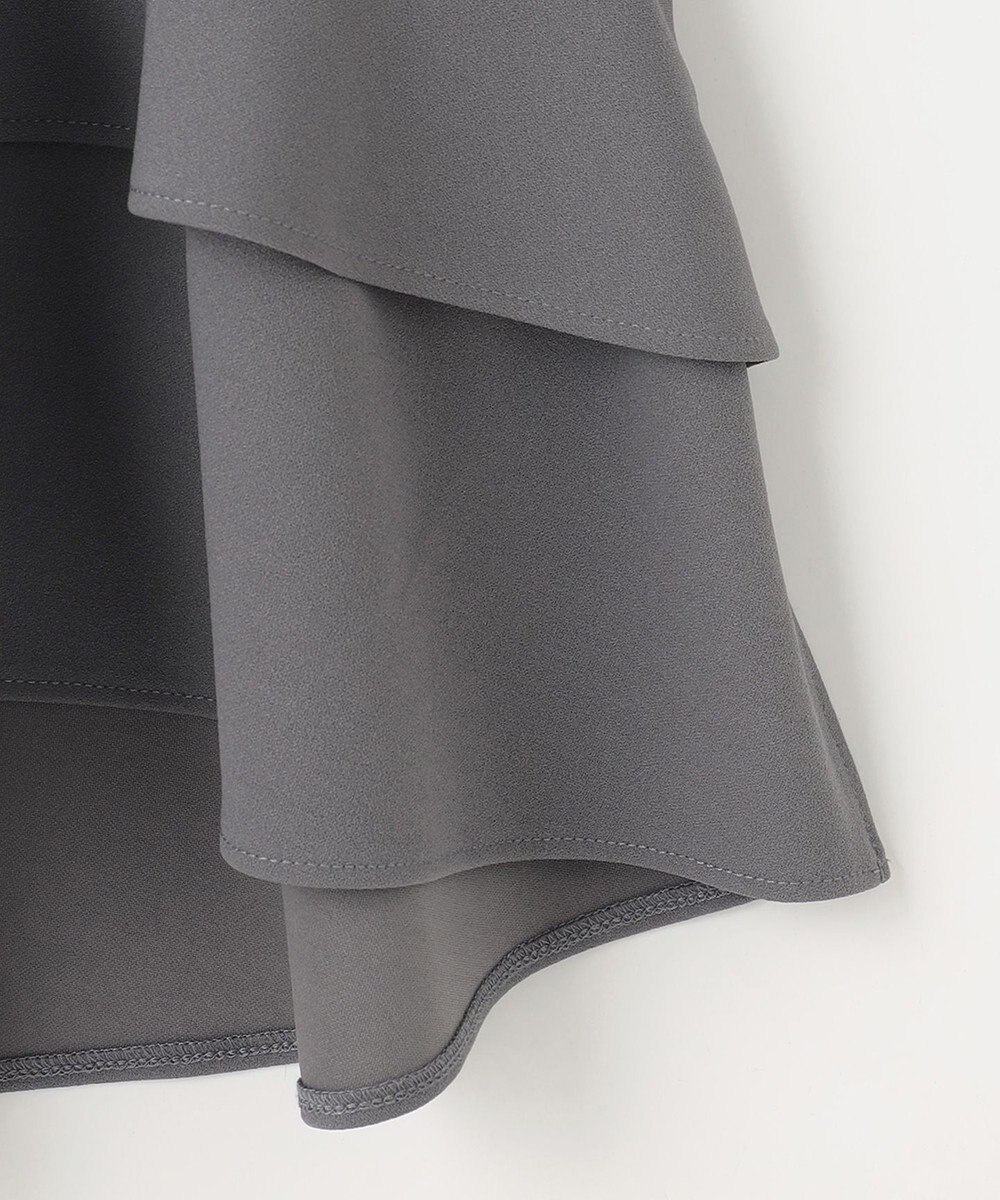 組曲 S ご好評につき追加生産【WEB限定】ジョーゼットジャージーティアード ブラウス 