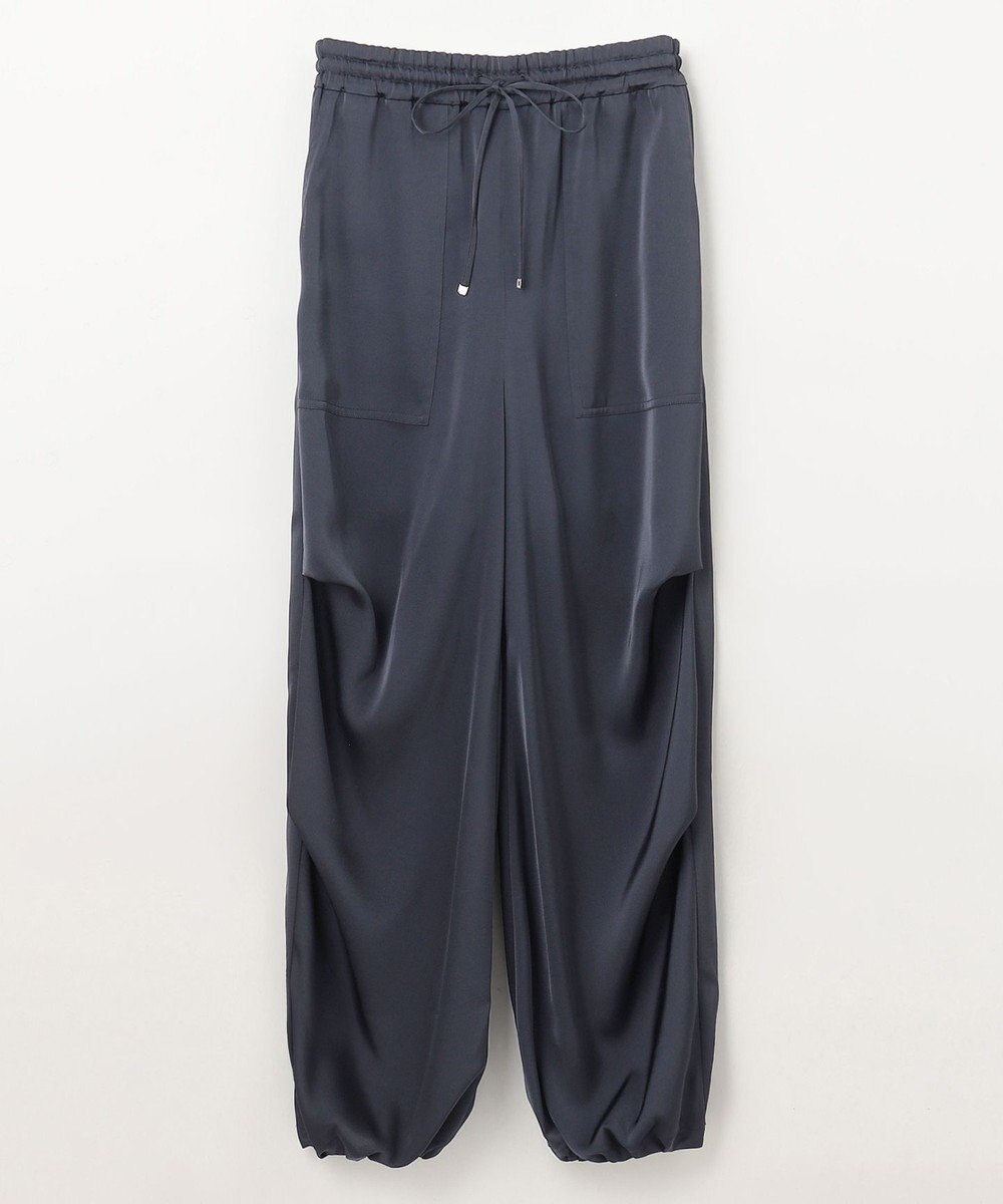 GRACE CONTINENTAL サテンワークパンツ 