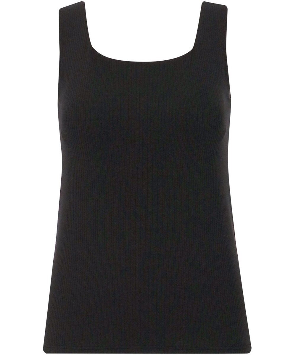 Wing カップ付きタンクトップ ラク きれいなバストシルエット 綿混(身生地) 【シンクロブラトップ】 リブタイプ ブラトップ ET1173 ウイング／ワコール 