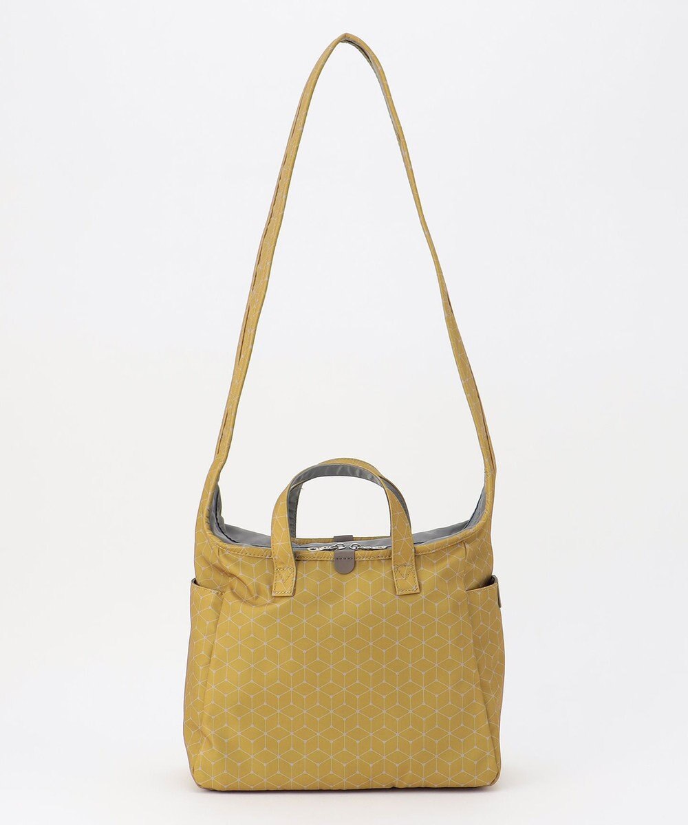 Y'SACCS キュービック×ポイントドット　2WAYトート＆ショルダー　Sサイズ 