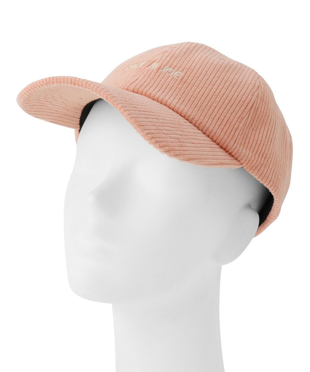 MOONBAT PAUL&JOE ACCESSOIRES (ポールアンドジョー アクセソワ)コーデュロイ ロゴ入り キャップ 