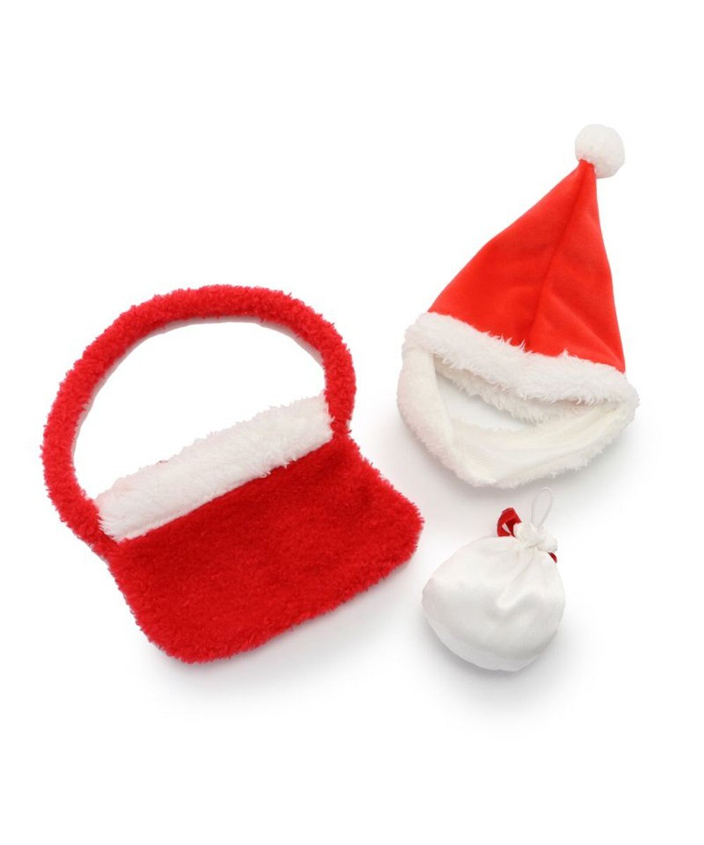 Mother garden しろたん ついてきちゃうしろたん マスコット 着せ替え服  《サンタ おでかけセット》 