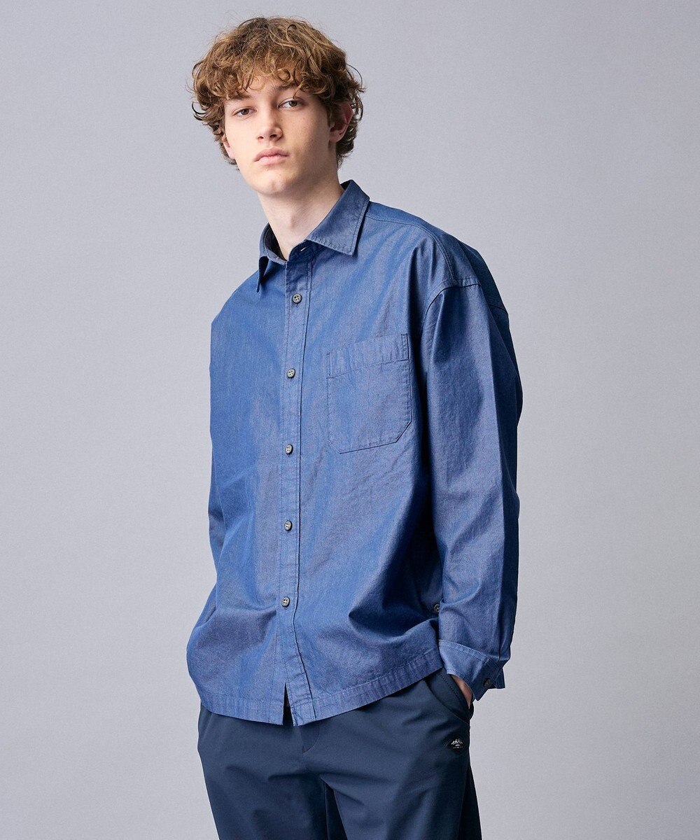 JOSEPH ABBOUD MOUNTAIN 【テーム ヤルヴィモチーフ/サスティナブル】　ビオグレース シャツ 