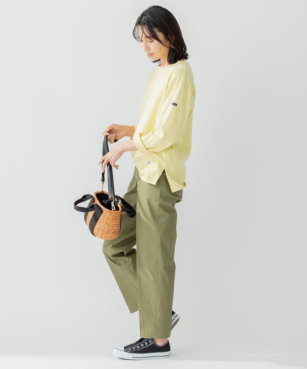 23区 VIOLAd'ORO MIRO スプリットラタン バスケットバッグ 