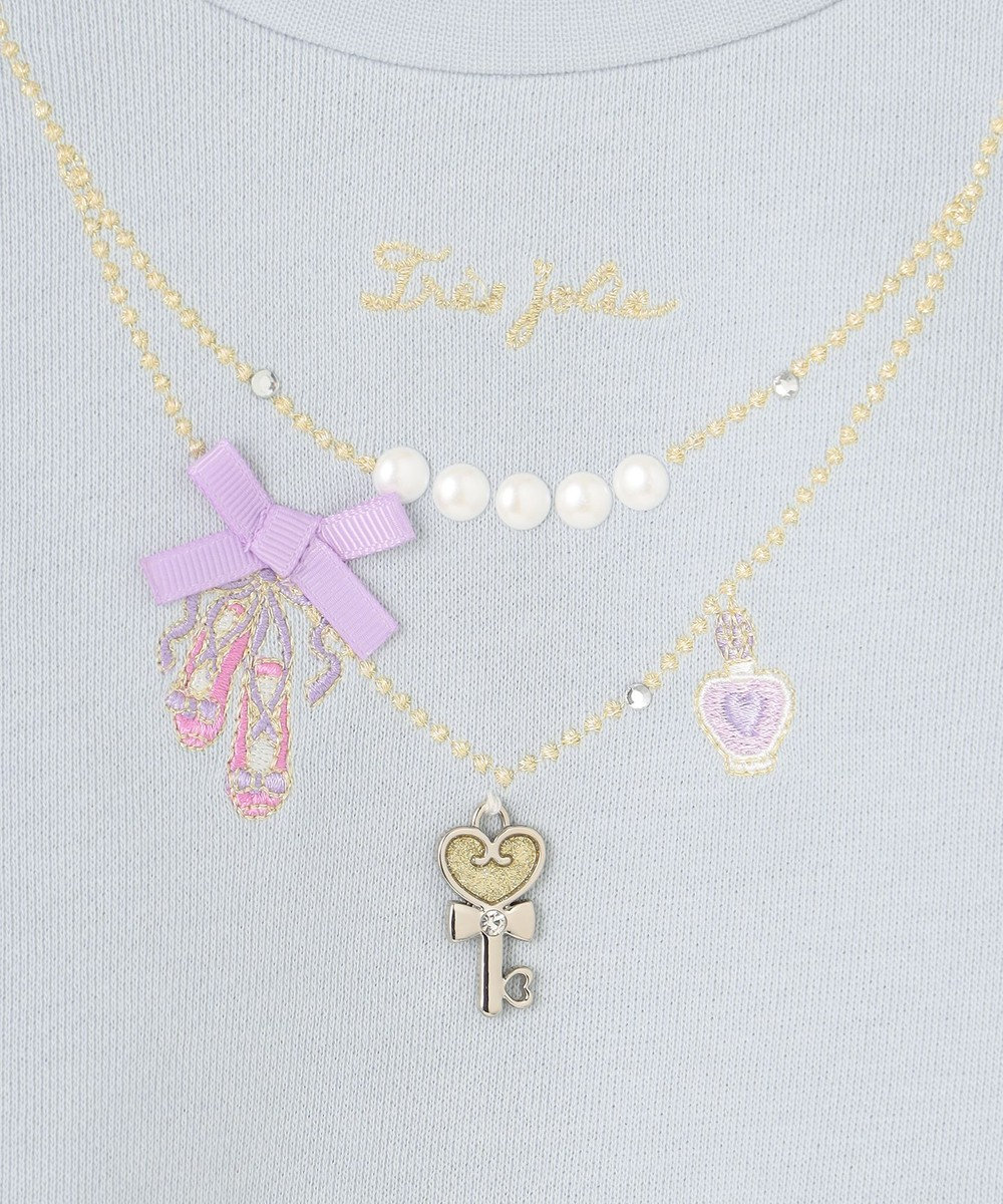 ANY KIDS 【らくっトレーナー】裏毛 ネックレス トレーナー 