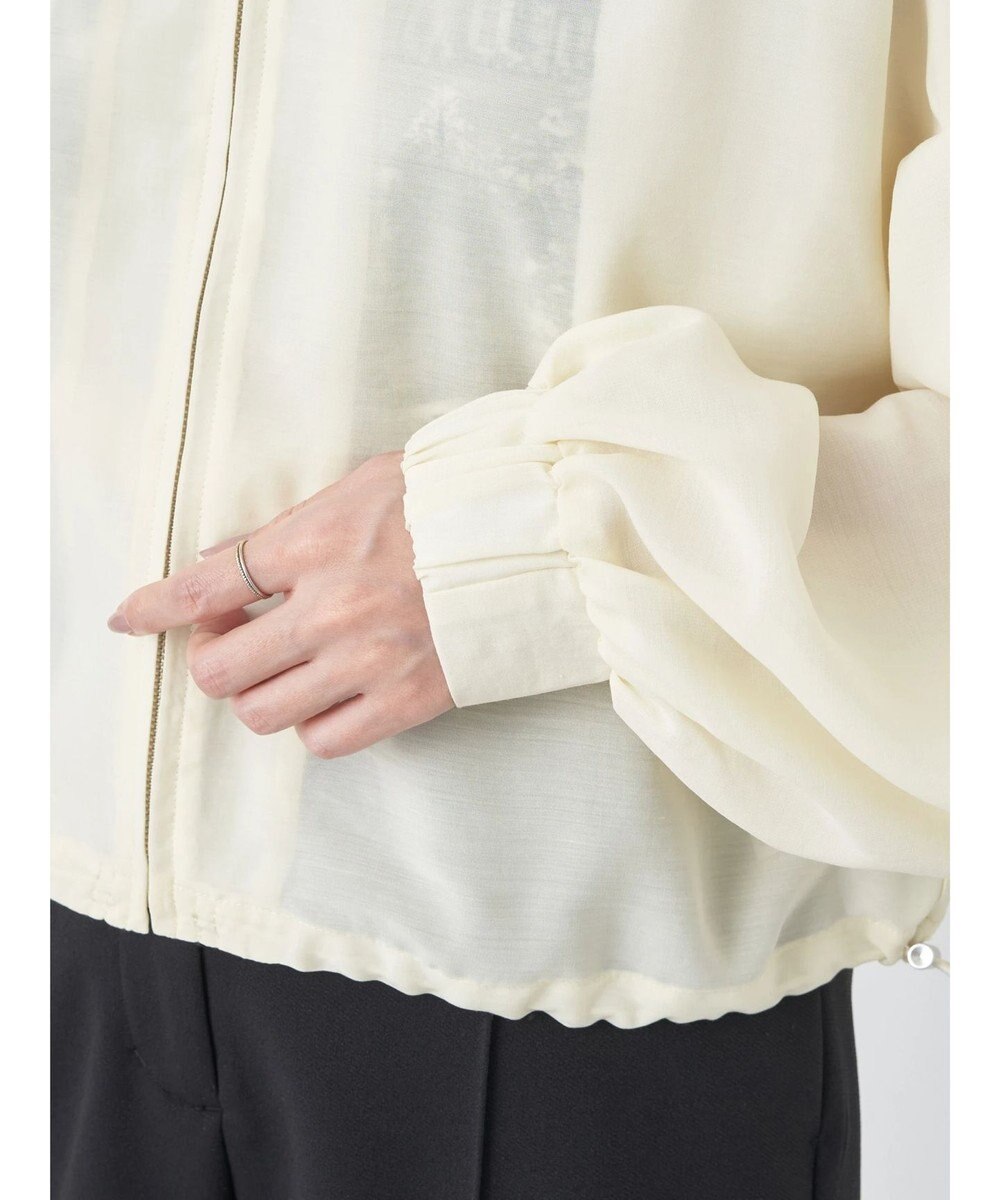 earth music&ecology シアーフードブルゾン 