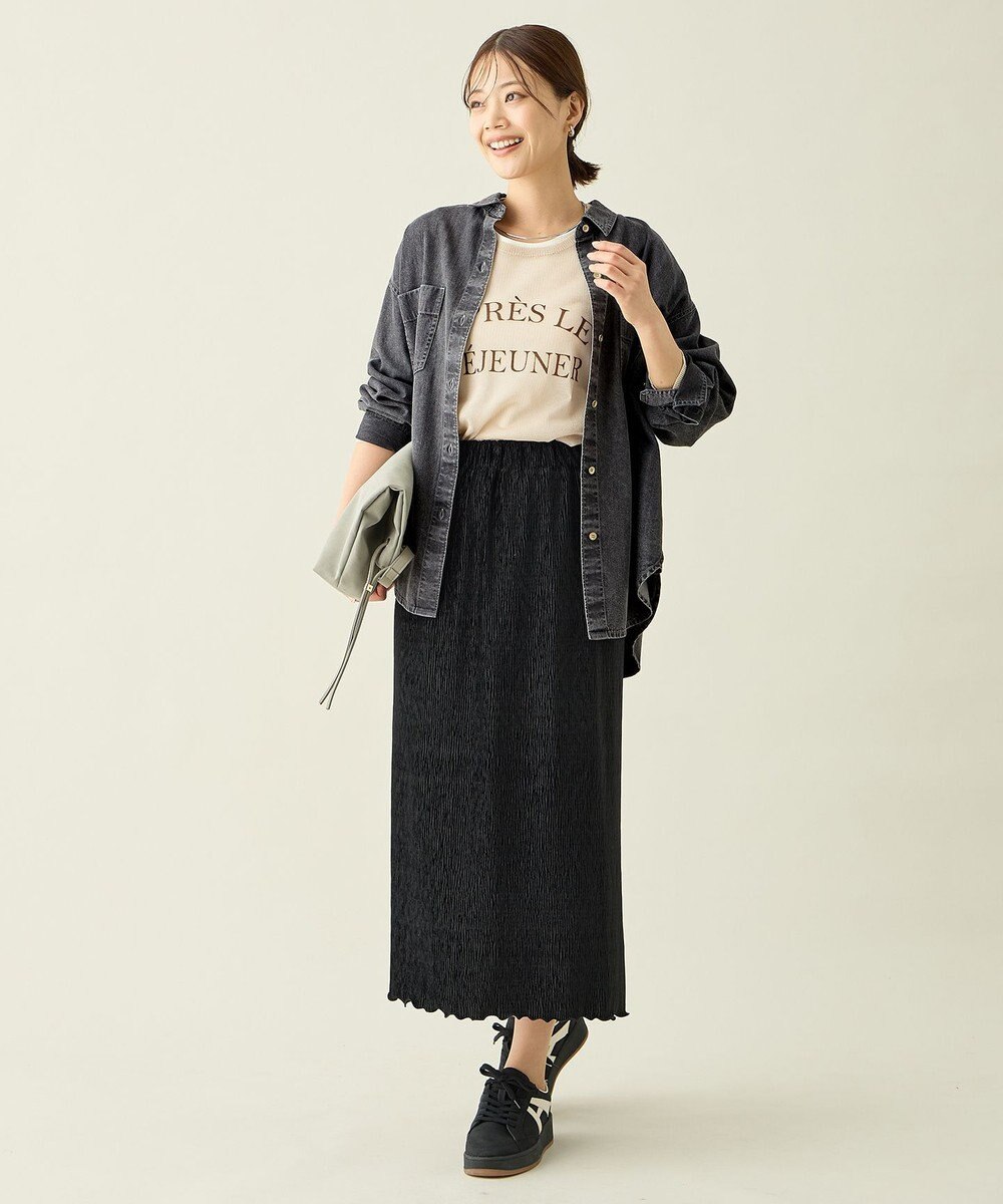 ANY オーバーデニムシャツ 