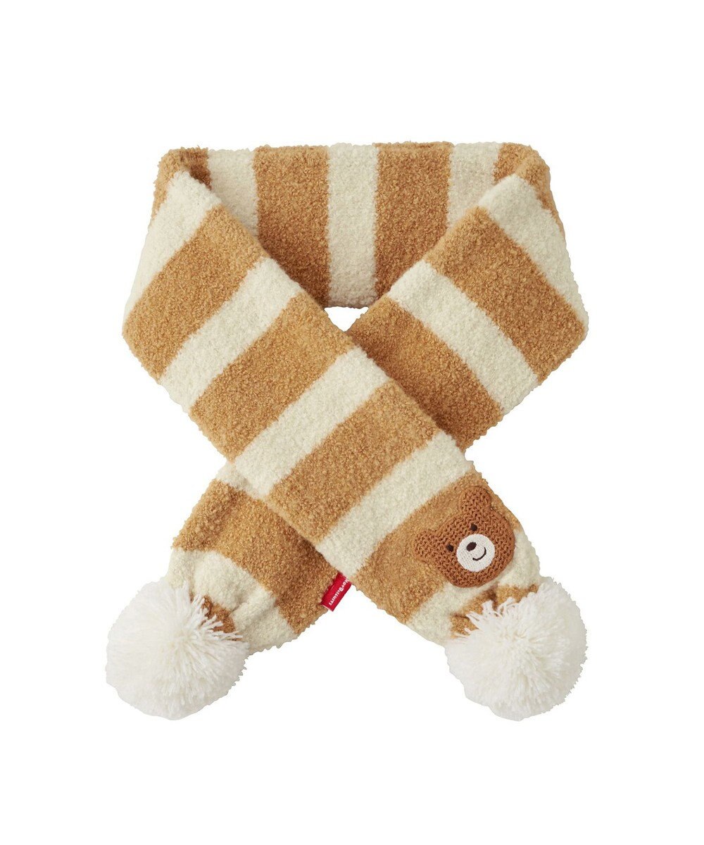 MIKI HOUSE HOT BISCUITS マシュマロニット マフラー 