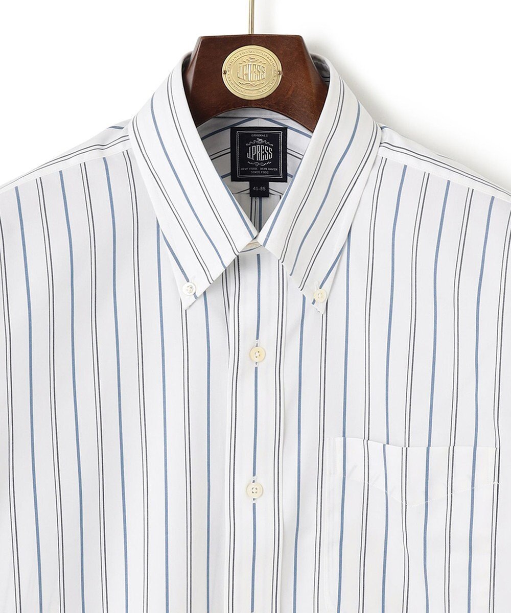 J.PRESS MEN 【WEB・一部店舗限定】PINOXリズムストライプシャツ/B.D. 