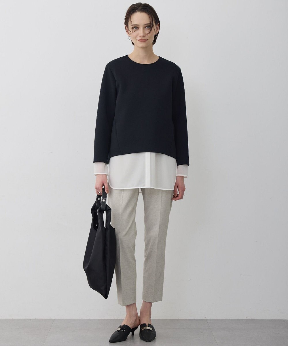 ICB L サテンラッセルコンビ カットソー 