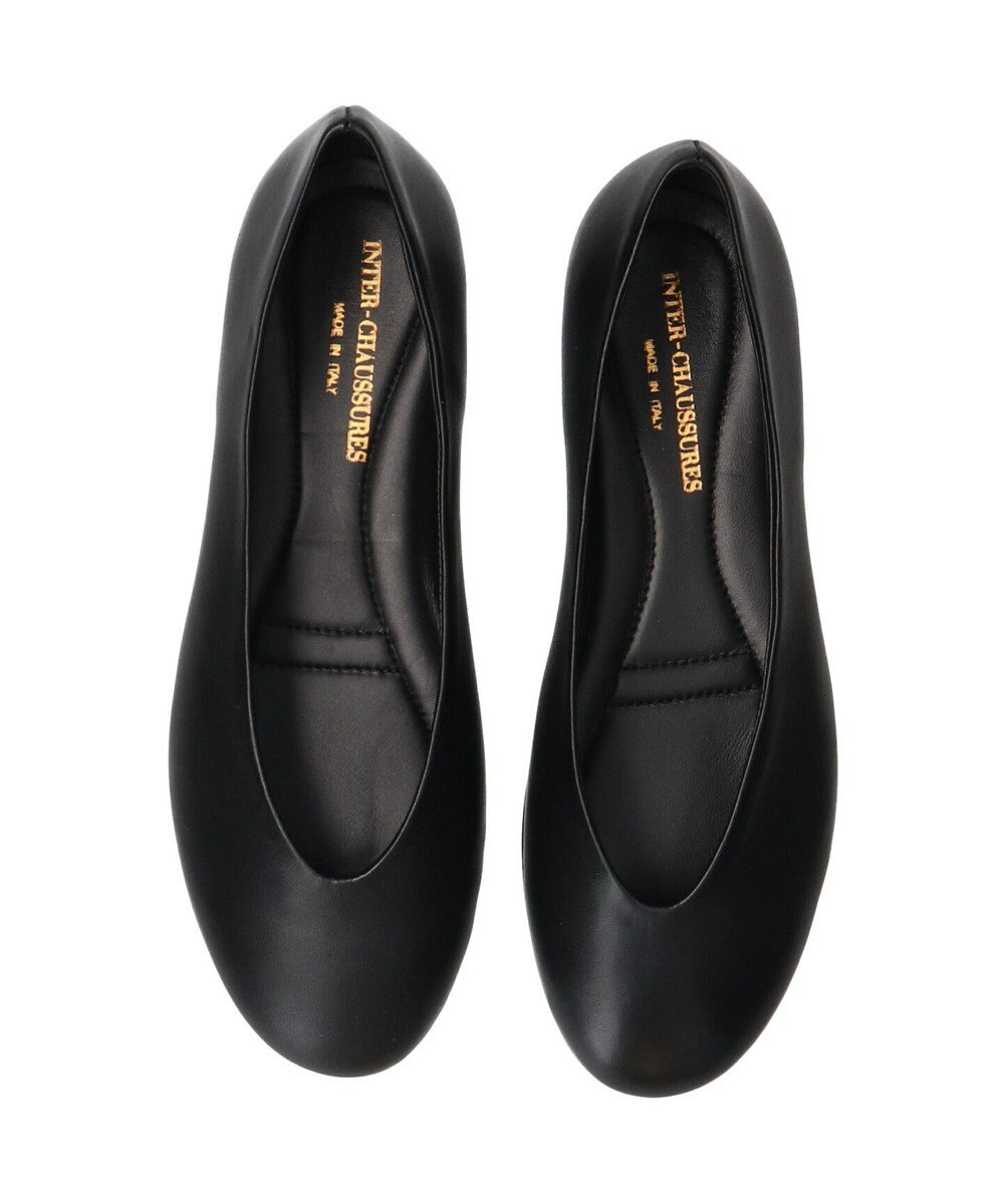 INTER-CHAUSSURES 【INTER-CHAUSSURES】ラウンドトウサケットバレエシューズ 
