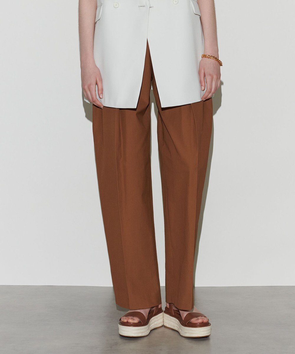 NAVE 【Nave】ライトキャンバス タックパンツ 