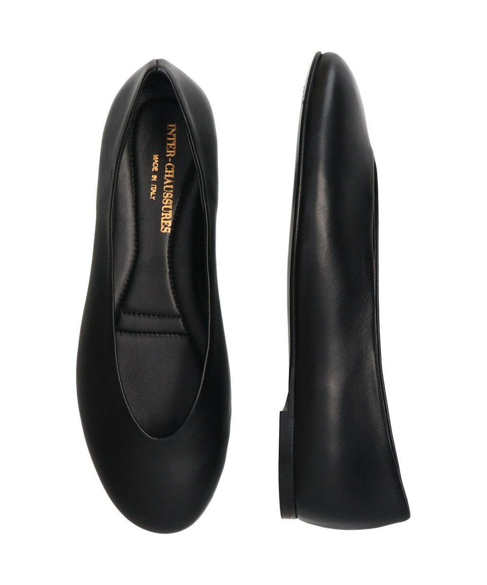 INTER-CHAUSSURES 【INTER-CHAUSSURES】ラウンドトウサケットバレエシューズ 