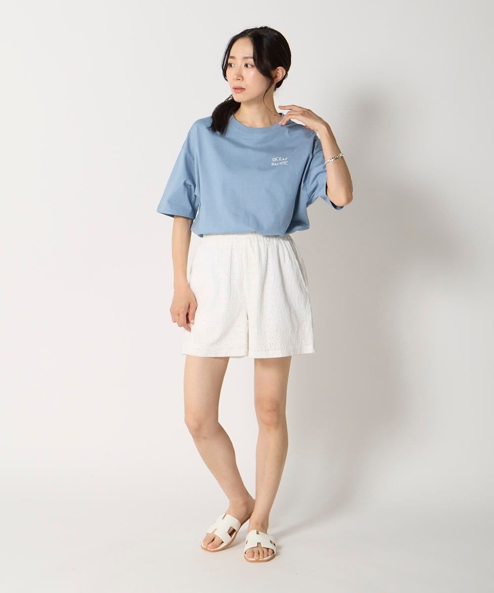 OP／FILA 【Ocean Pacific】レースショートパンツ 