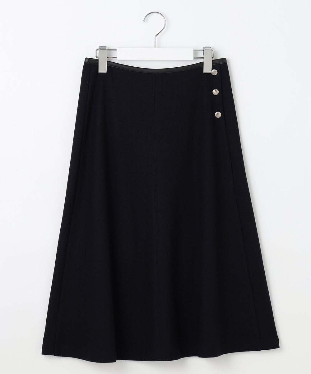 J.PRESS LADIES L 【洗える】ウールスムース スカート 