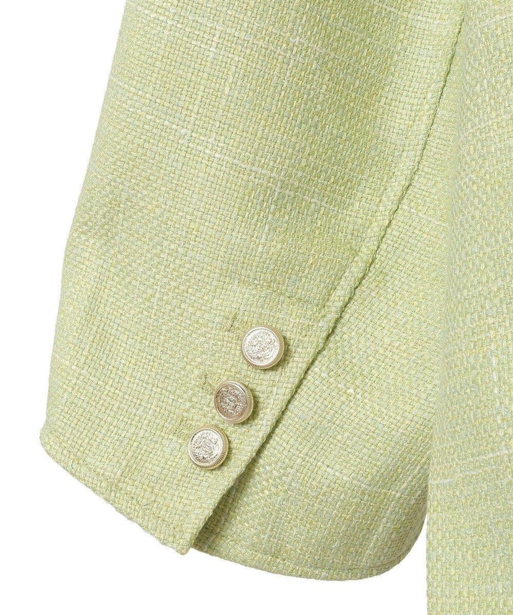 Green Parks ツィードミディ丈ジャケット 