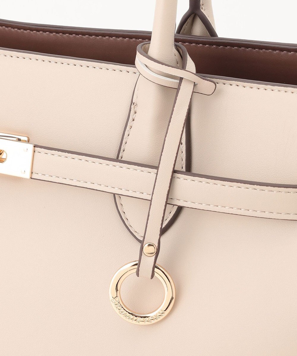 組曲 【A4対応・通勤】ベルトデザイントート バッグ 