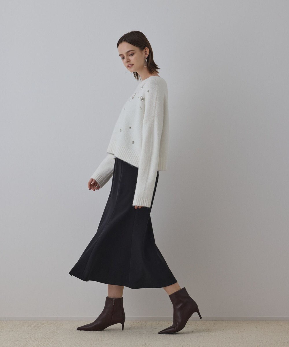 GRACE CONTINENTAL バックルマーメイドスカート 