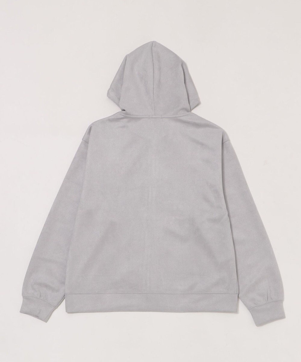 WEGO 【ユニセックス着用ITEM/MLサイズ展開】フェイクスウェードZIPパーカー 