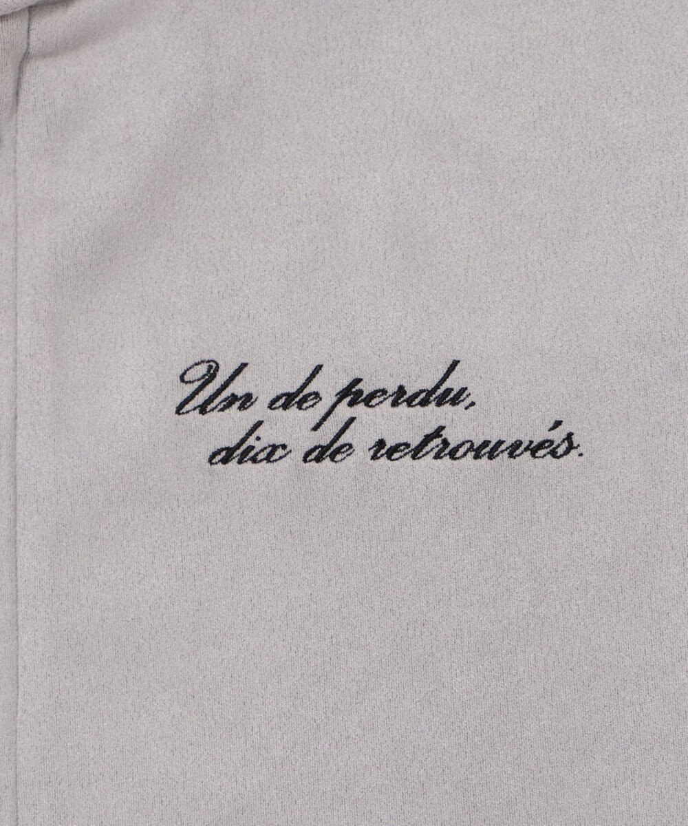 WEGO 【ユニセックス着用ITEM/MLサイズ展開】フェイクスウェードZIPパーカー 