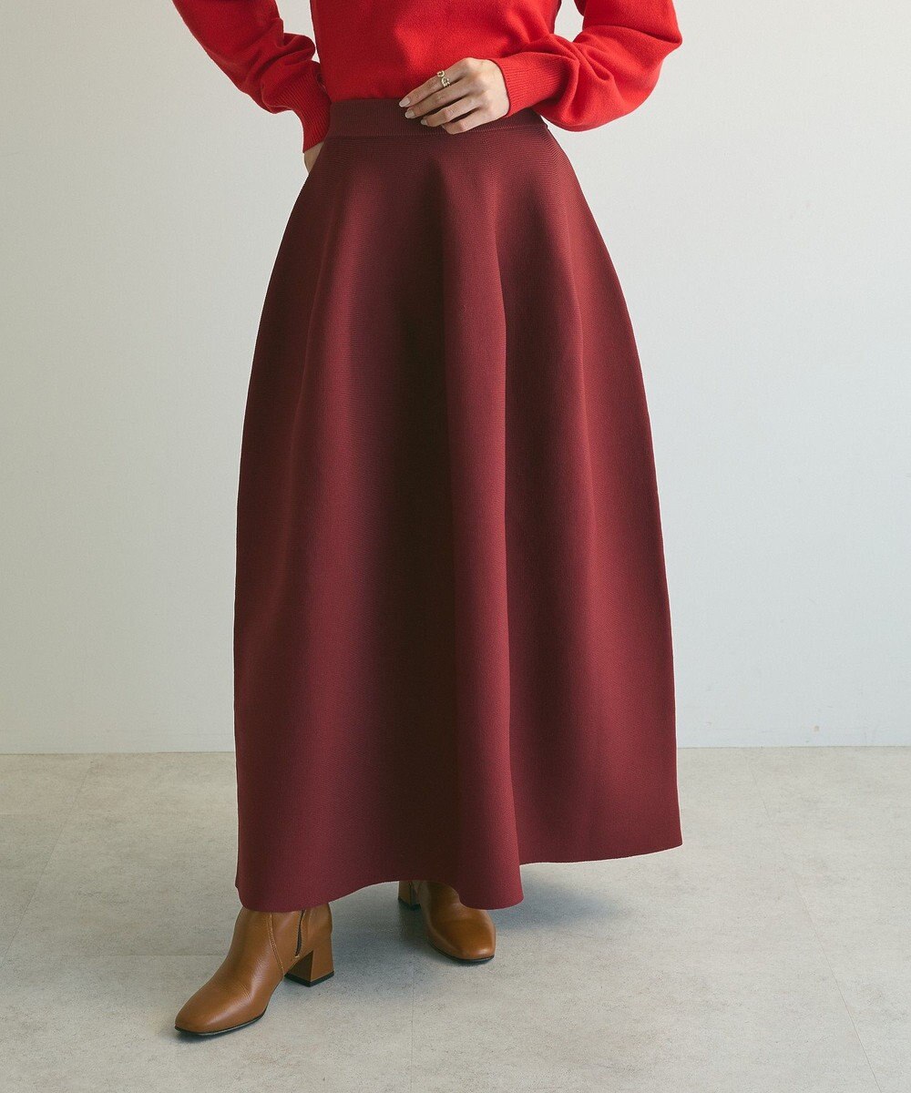 Green Parks armonia．バルーンニットスカート 