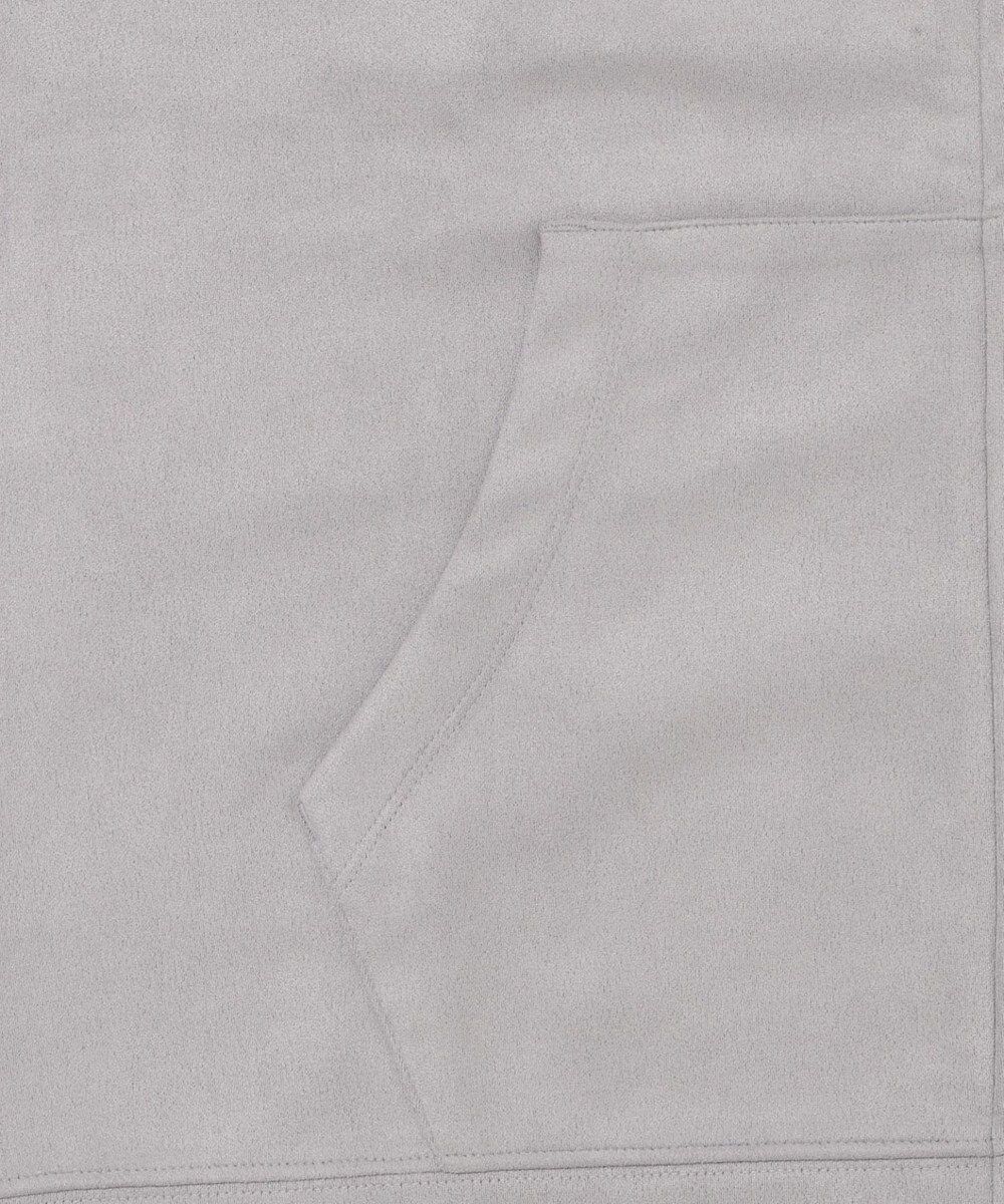 WEGO 【ユニセックス着用ITEM/MLサイズ展開】フェイクスウェードZIPパーカー 