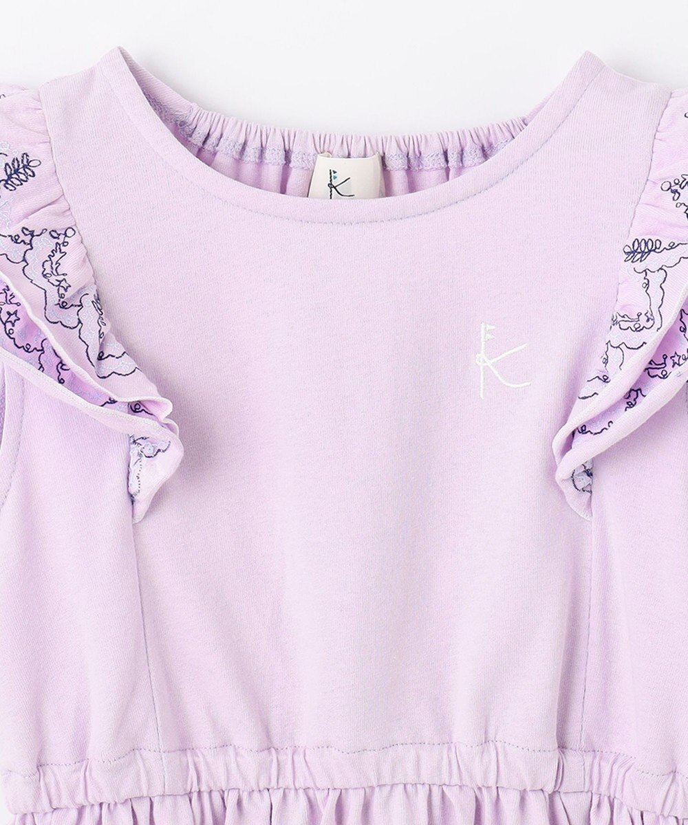 組曲 KIDS 【150-160cm】ビーチコーミングスカラップ ワンピース 