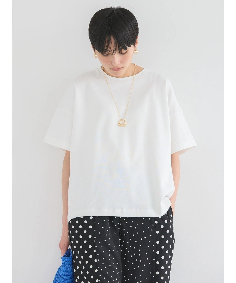 AMERICAN HOLIC 接触冷感バックタックポンチプルオーバー 