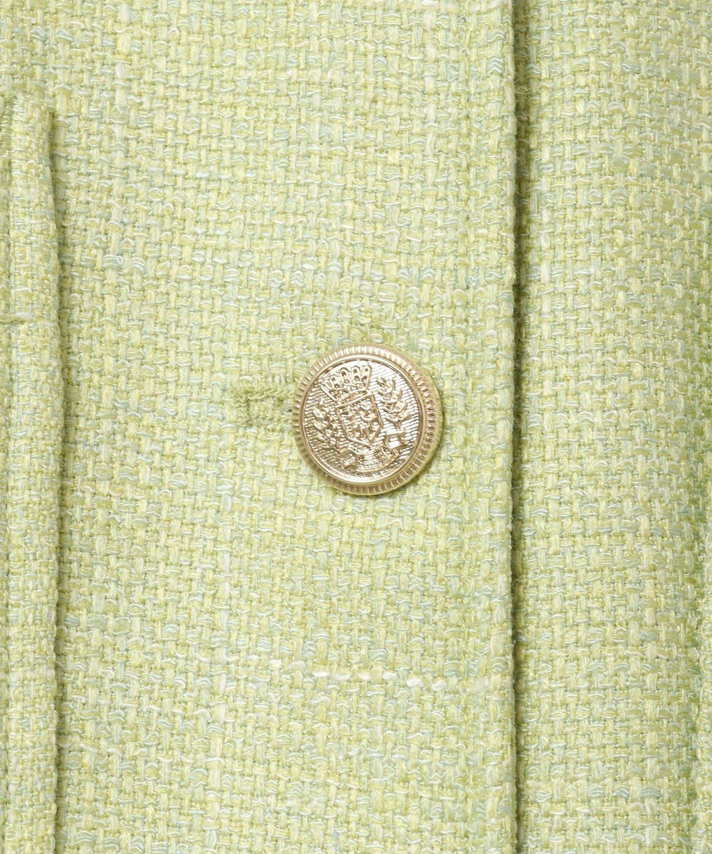 Green Parks ツィードミディ丈ジャケット 