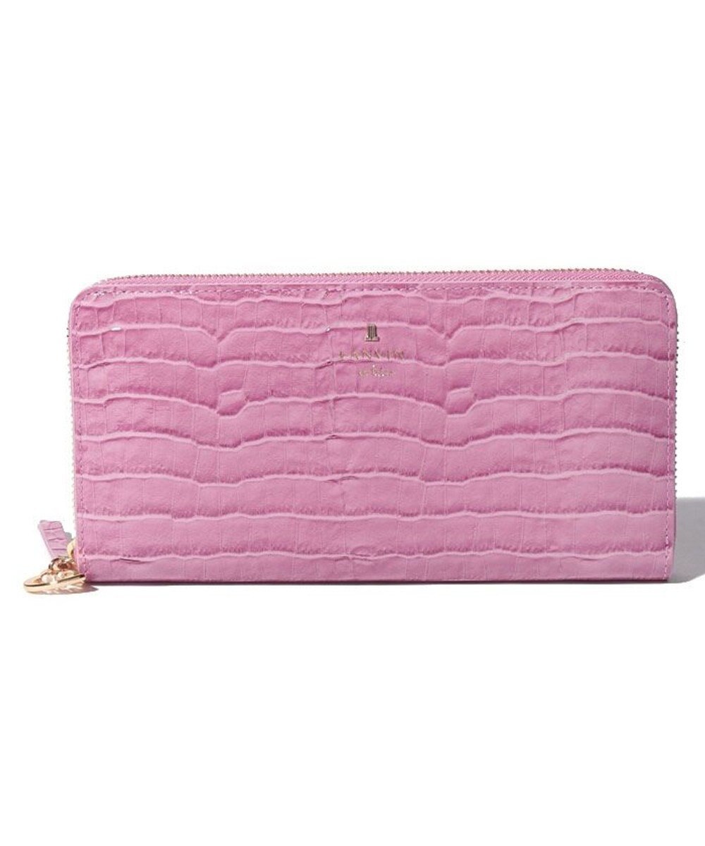 LANVIN en Bleu マゼンダ　長財布ラウンドファスナー 