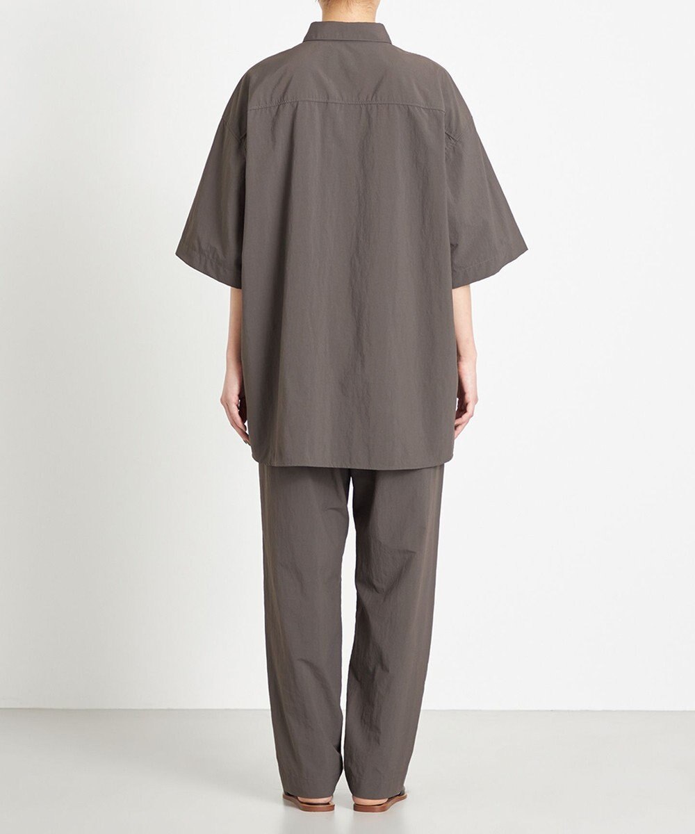 NAVE 【ReNAVE　撥水機能・UVカット・透湿・接触冷感・洗える】ナイロンタスランシャツ 