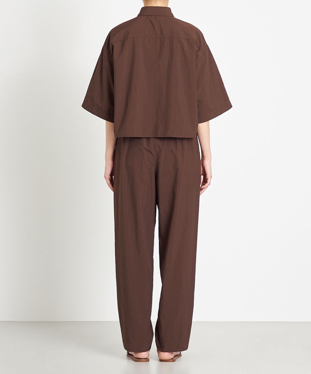 NAVE 【ReNAVE　撥水機能・UVカット・透湿・接触冷感・洗える】ナイロンタスランシャツ 