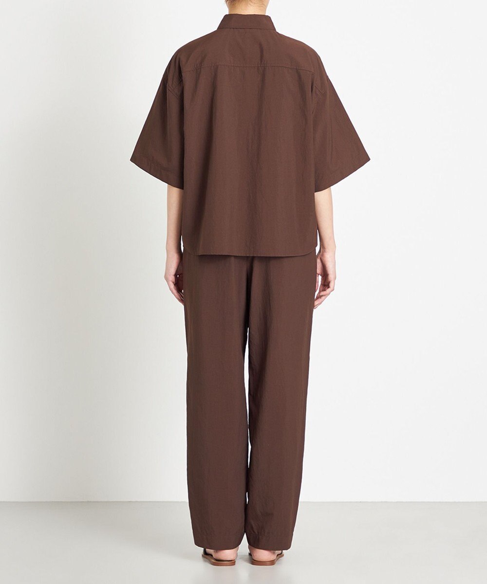 NAVE 【ReNAVE　撥水機能・UVカット・透湿・接触冷感・洗える】ナイロンタスランシャツ 