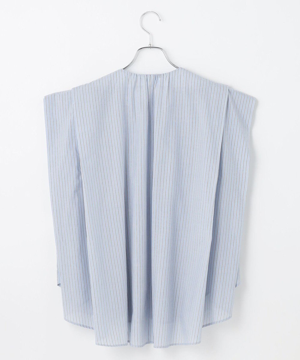 #Newans 【金子綾さんインスタライブご紹介アイテム】マルチストライプノースリーブシャツ 