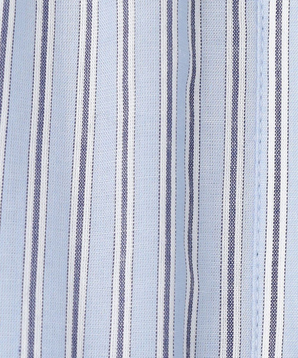 #Newans 【金子綾さんインスタライブご紹介アイテム】マルチストライプノースリーブシャツ 