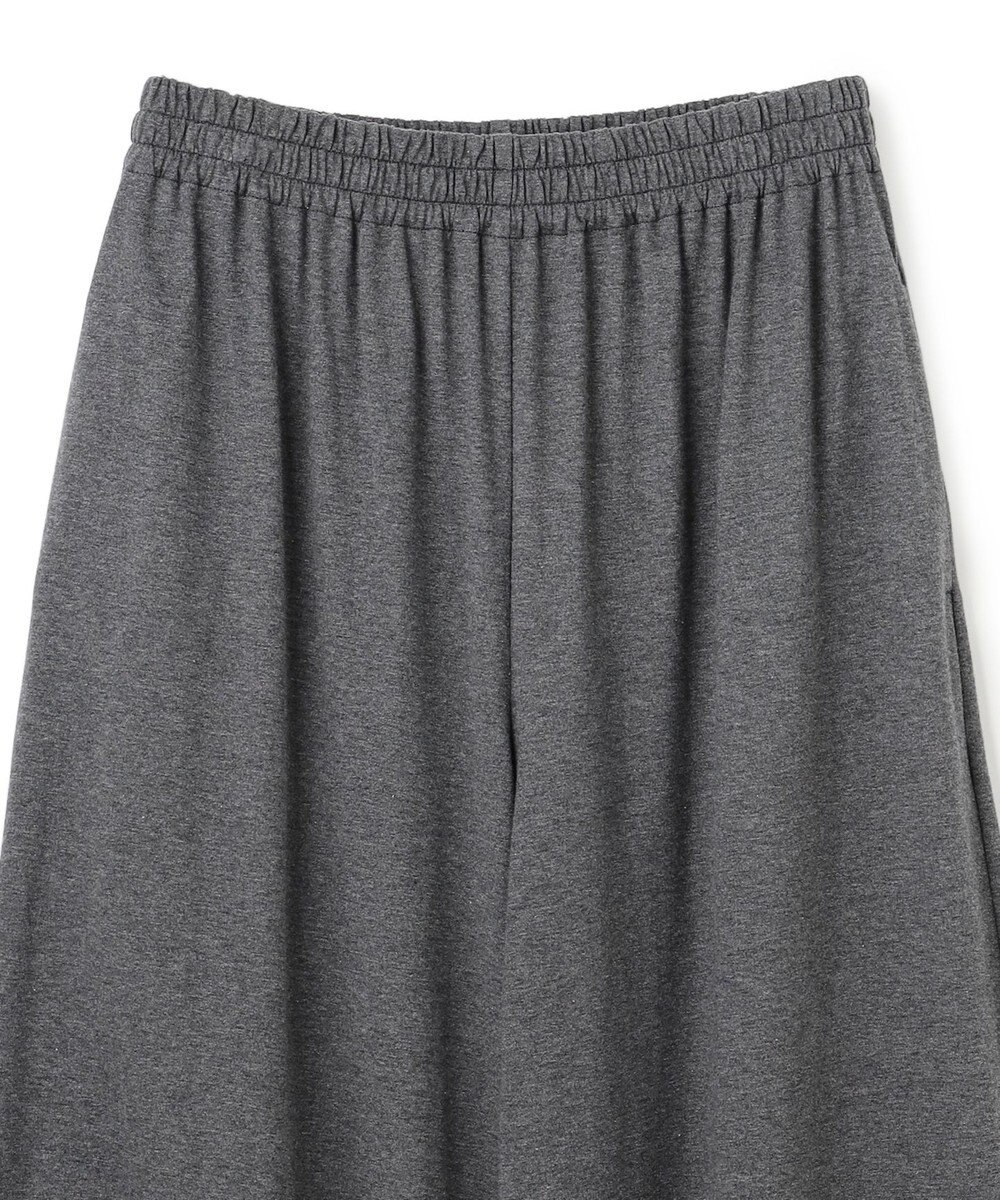 uncrave プレーンジャージー ギャザーパンツ 
