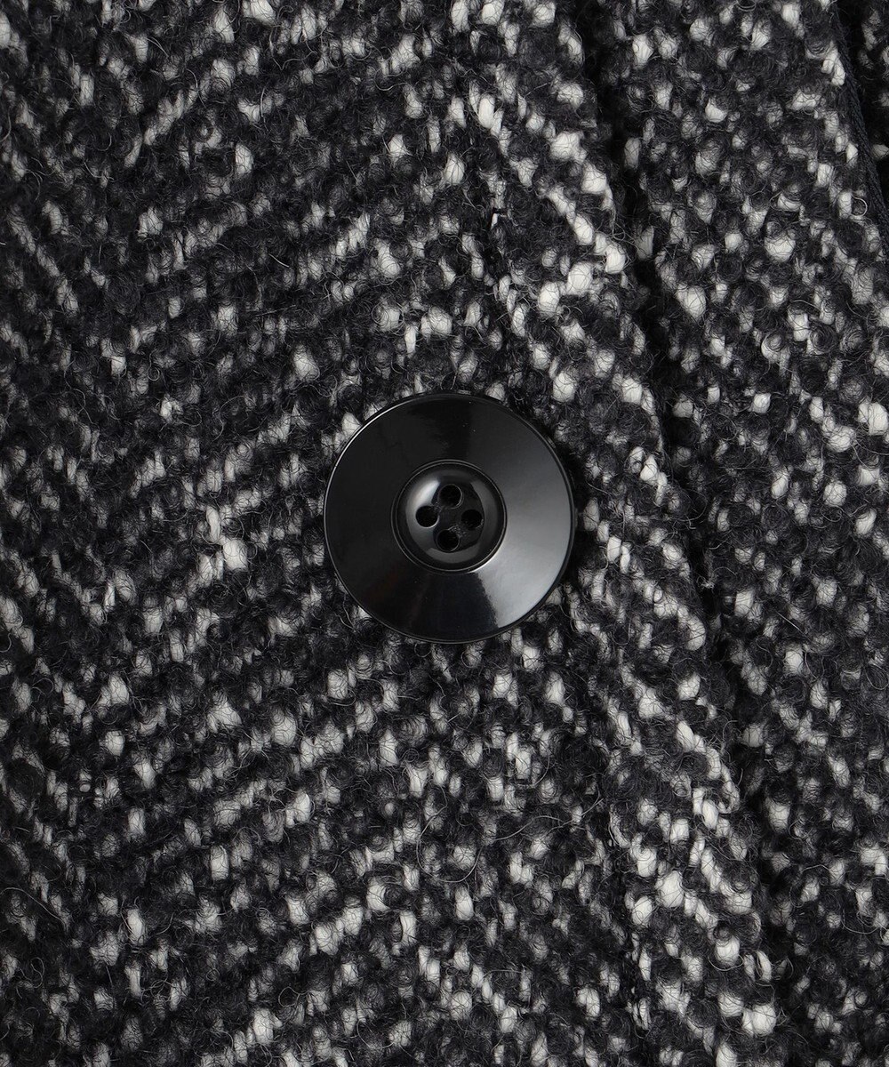 #Newans 【セットアップ可能】裏地キュロットツイードスカート 